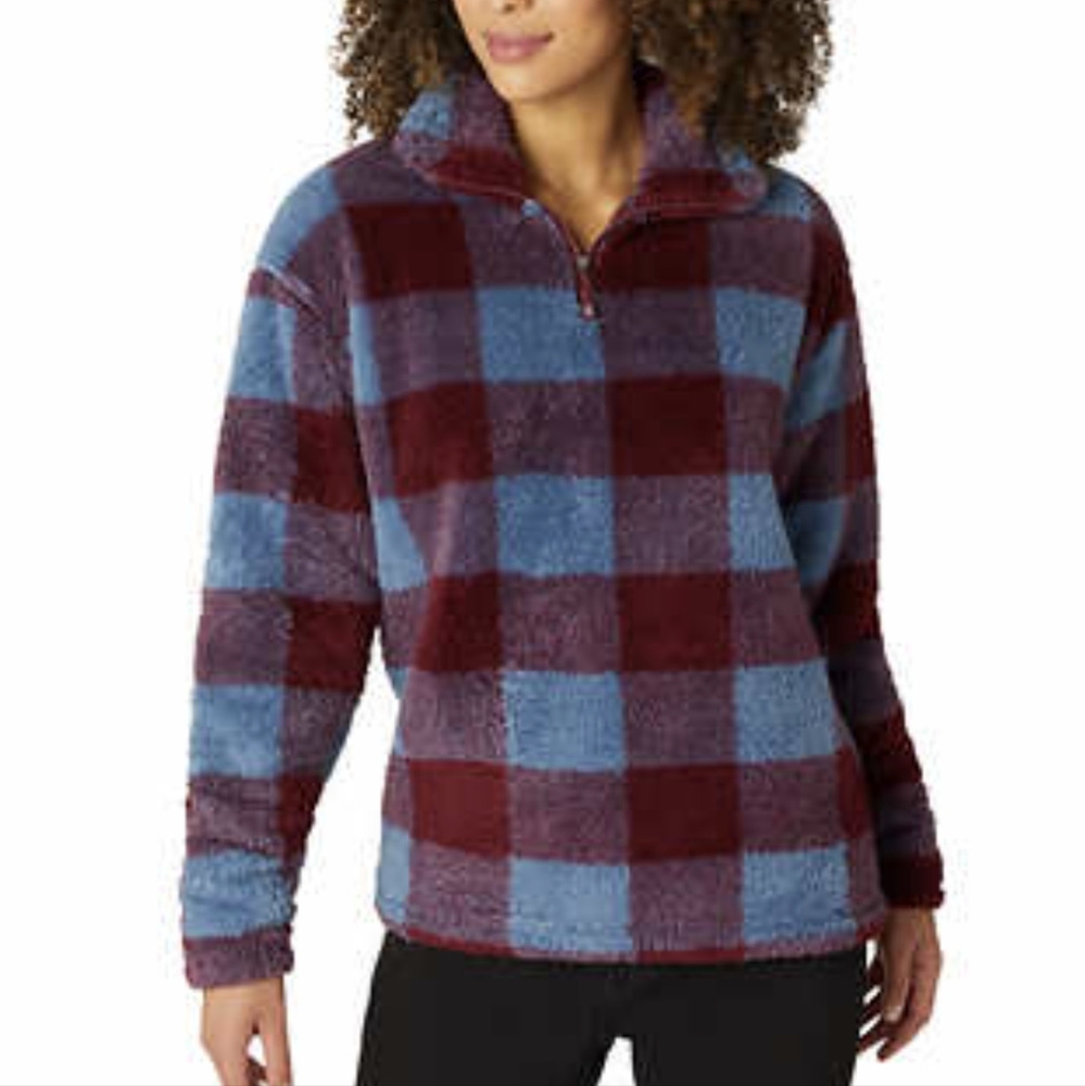 Eddie Bauer Ladies’ Plush Quarter Zip